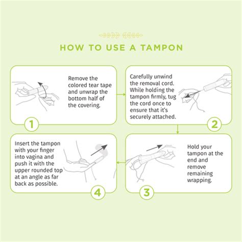 how much string should be left out of a tampon|How to Insert and Use Tampons 